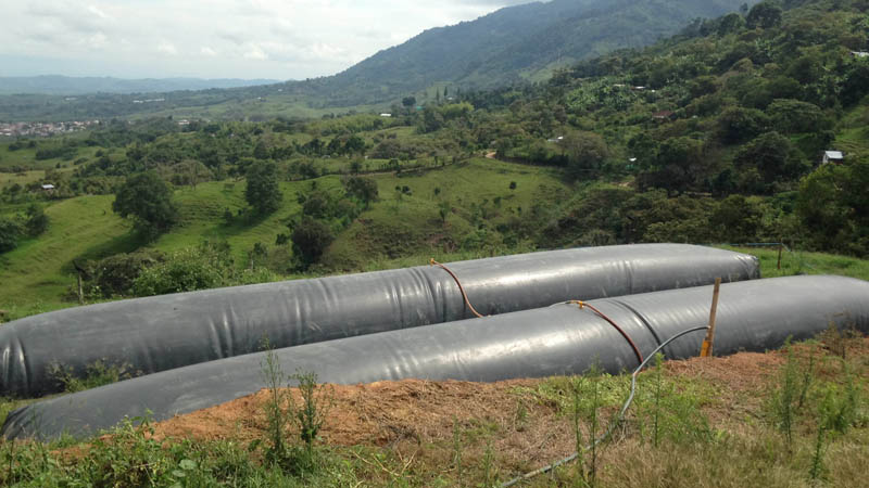 Biodigestores en Colombia, generación de biogás